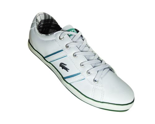 Sapatênis Lacoste Branco e Verde Água MOD:10620