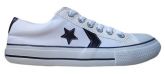 Tênis All Star Branco e Preto MOD:10536